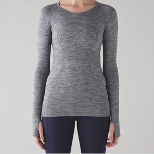 gray swiftly tech long sleeve